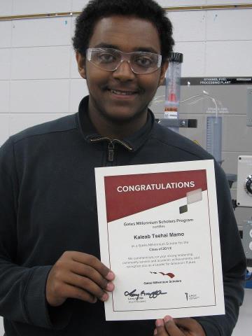 K Mamo Scholarship Winner