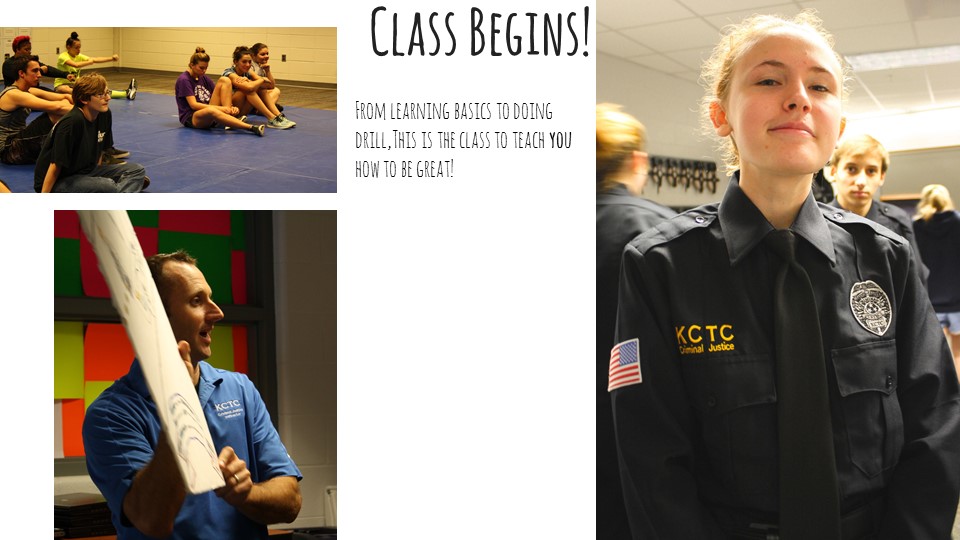 Class begins! From learning basics to doing drill, this is the class to teach you how to be great.