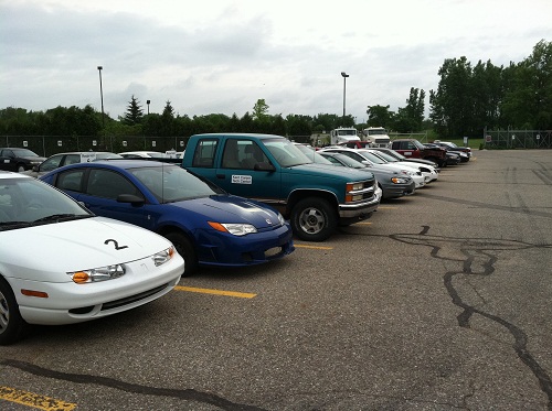 even numbered School Cars