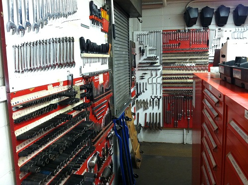 West Side of Tools Storage Room